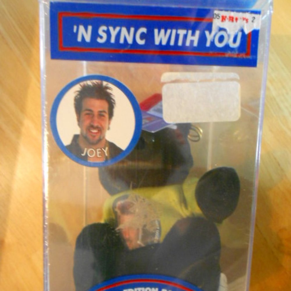 N SYNC Joey Collectible Limited Edition Rare Bear 2000